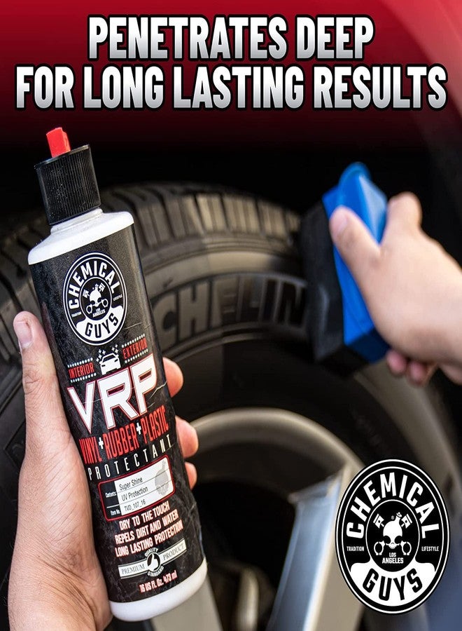 Chemical Guys VRP Vinyl, Rubber, and Plastic Dressing - Tire Dressing, Non-Greasy, Dry-to-the-Touch Shine for Tires, Trim, and More, Safe for Cars, Trucks, SUVs, RVs & More - 16 oz (Pack of 3) - Image 2